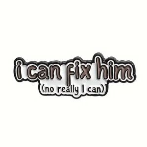 Taylor Swift Themed Enamel Lyrics I Can Fix Him (No Really I Can) from TTPD NEW